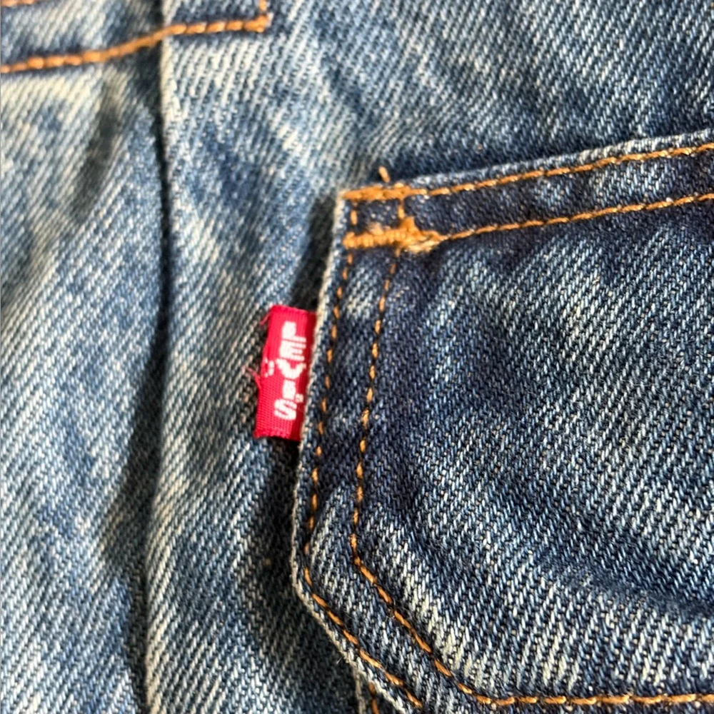 Levi’s x DENIM TEARS Dark Wash Blue Denim Type II Jacket Sample NWOT